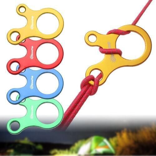 5Pcs Snails Style Adjustable Tent Fastener Rope Buckle Cord Stopper Guy Line Tensioner Fast Knot Outdoor Camping Hiking Supply