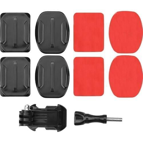 Helmet Sticking Fixed Base Curved base for GoPro hero 9/Osmo Action Camera Accessories