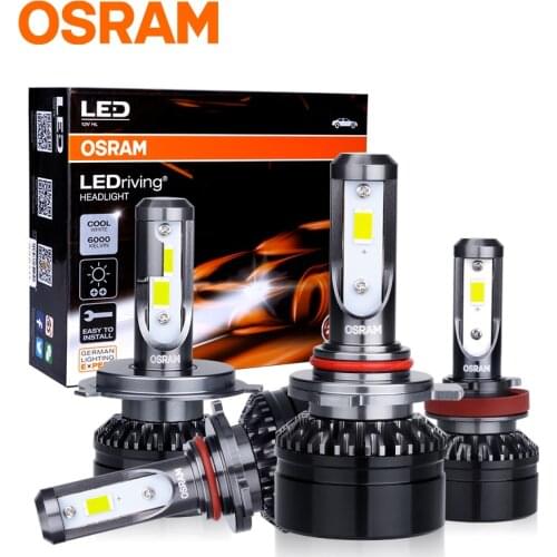OSRAM car bulb h4 LED far H1 H11 H7 lampada led 9012 HIR2 HB2 6000K White h7 led auto light Headlights car accessories fog lamp