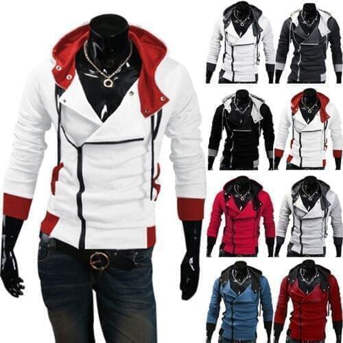 Free shipping fashion hooded sweatshirt jacket male slim killer hoodie Conner sweater hooded jacket cosplay costume