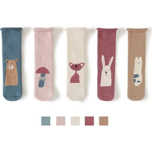 3 Pairs/lot Baby Toddler Long Soft Cotton Socks Kids Boys and Girl Spring Autumn Winter Newborn Toddler Children Tights Socks