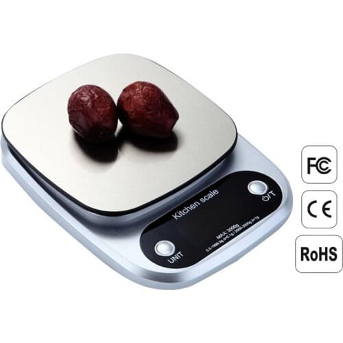 3KG/0.1G 10kg/1g Kitchen Household Food Electronic Scales Precision Platform Kitchen Scale Portable Digital Scale Jewelry Scales