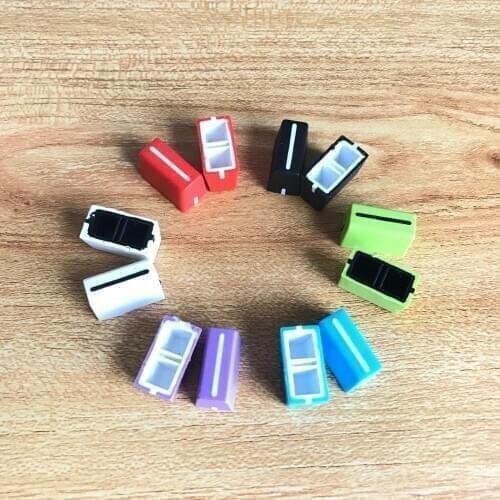 12pcs for Allen&Heath XONE: DB2 DB4 92 23C Color Knob Faders Cap Straight Slide Potentiometer Cap