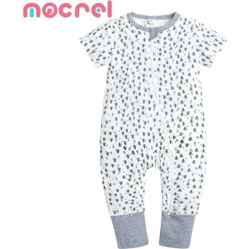 Newborn Summer Baby Romper Suit Baby Climb Clothes Baby Young Children With Short Sleeves, Dress Childbirth Package Fart Rompers