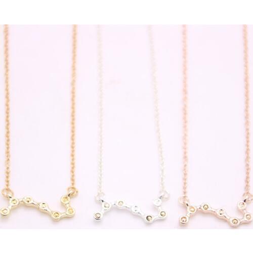 Fashion wisted Lines with circle Pendant necklace Roller coaster pendant necklace designed for women