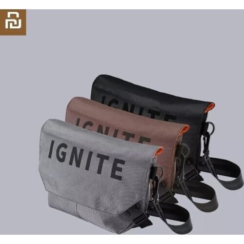 Xiaomi Youpin Men Outdoor Sports Chest Bag Waist Bag Fashion Messenger Crossbody Bag Durable Breathable Shoulder Bags