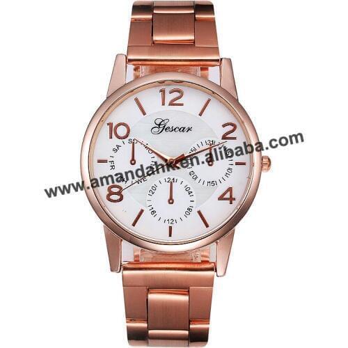 Wholesale Mens Watch Men Full Steel Business Watch Fashion Women Quartz Watch Male Gifts Clock