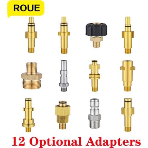 High Pressure Soap Foam Metal Adapter External Thread Foam Nozzle Gun for Nilfisk Stihl Karcher Bosch Craftsman Kew Huter AR M22