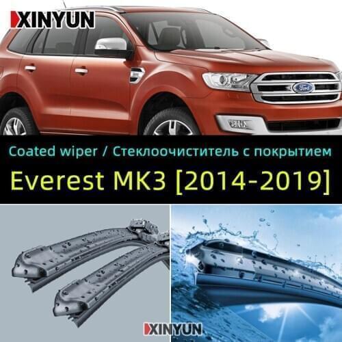 Coated wiper Front Wiper Blades For FORD Everest SUV [2015-2019] Windshield Windscreen Front Window