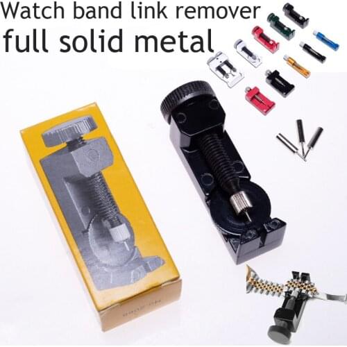 Watch Band Strap Link Pin Remover Repair Tool Kit for Watchmakers with Pack of 3 Extra Pins Replacement Remover Spring Bar Set