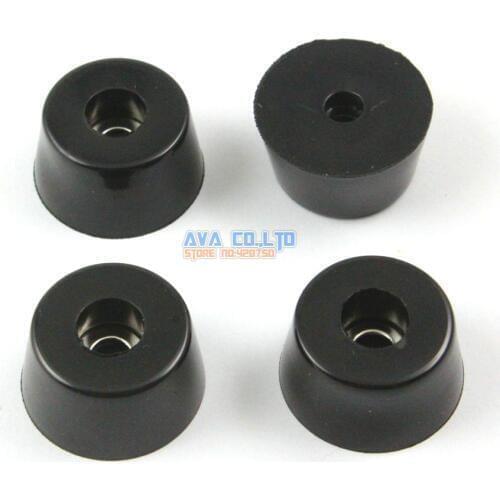 32 Pieces 25x20x13mm Rubber Feet Pad Furniture Chair Leg Protector Glide Pad