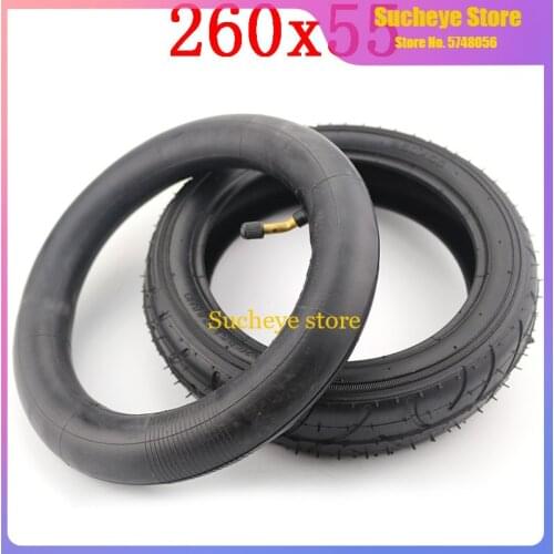 260x55 Tyre & Inner Tube Fits Children Tricycle Baby Trolley Folding Baby Cart, Electric Scooter, Childrens Bicycle 260*55 Tire