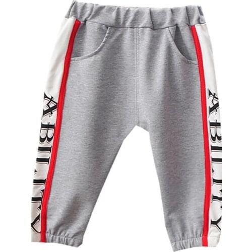 New Spring Autumn Fashion Baby Girls Clothes Children Boys Sports Pants Toddler Casual Costume Infant Trousers Kids Sportswear