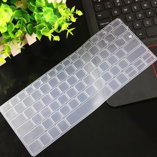 TPU Clear Silicone Laptop Keyboard cover Protector skin For Dell XPS 15 9575 Xps15 9575 15 9575 15.6 Inch 2019 Notebook