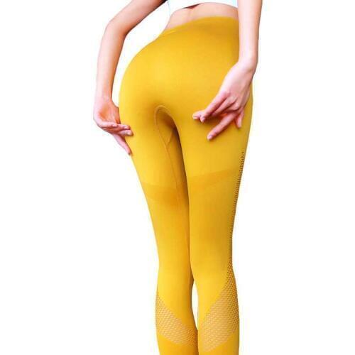 Women High Waist Running Tights Yoga Pants Trousers Workout Fitness Sports Gym Hiking Exercise Clothing Leggings For Female K192