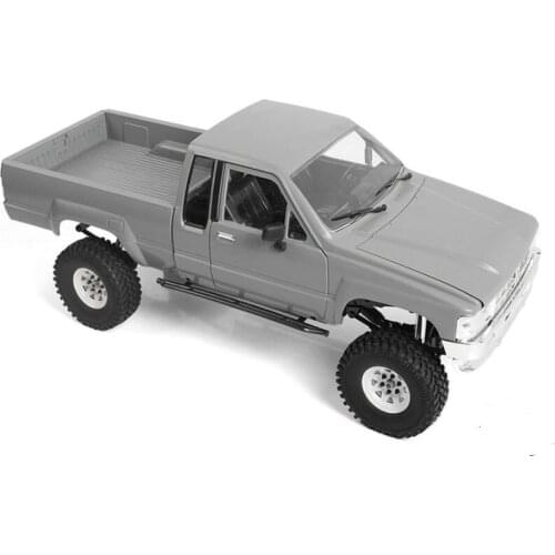 1/10 RC RC4WDD 1987 Toyota XtraCab Tailgate and Cab Back/ 4Runner Chrome Bumper/XtraCab Bed/ Interior Parts