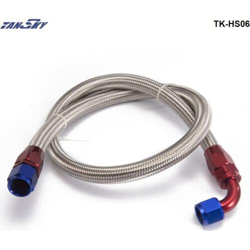 1.2 Meter A10-0A AN10-90A Stainless Steel Braided Line & Fitting Hose End Adapter Kit NEW TK-HS06