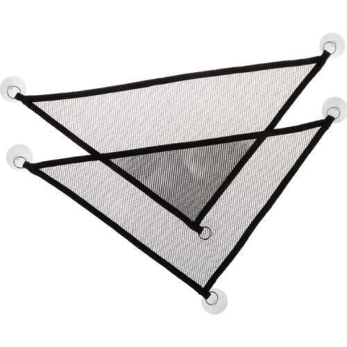 2 Pcs/Set Oxford Fabric Pet Hammock Mesh Sleeping Bed Toys Swing For Reptile Snake Lizard Climb Products With Suction Cup