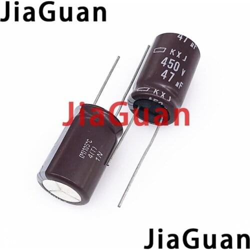20pcs NEW NIPPON KXJ 450V47UF 16X25MM NCC electrolytic Capacitor 47UF 450V CHEMI-CON 47uf/450v kxj hot sale