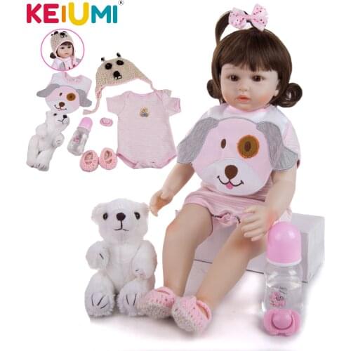 49 CM Hot Sale Reborn Dolls Cloth Body Stuffed 19 Inch Truth Like Fashion Princess DIY Doll Baby Toy For Toddler Birthday Gifts