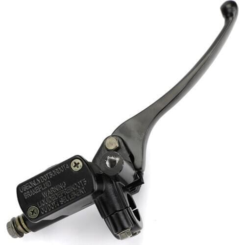 Areyourshop For GY6 50cc-250cc 125cc 150cc 82cc 100cc Scooter Dirt Bike 7/8" Right Brake Master Cylinder Handlebar Aluminium