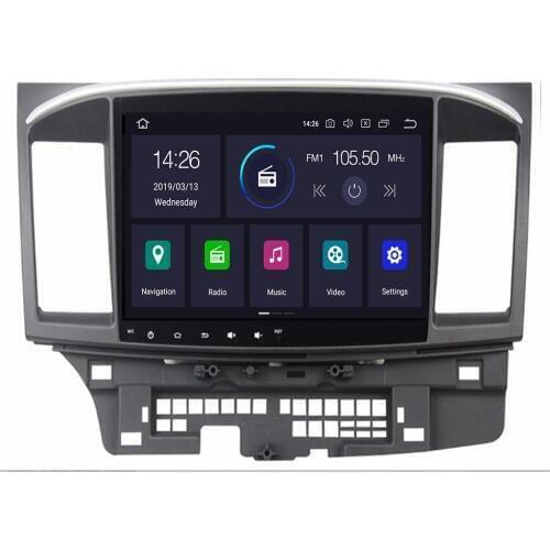Android 10 Car Radio for Mitsubishi lancer 10 inch 1024*600 8 Core wifi Bluetooth video audio Multimedia 2 din car dvd player