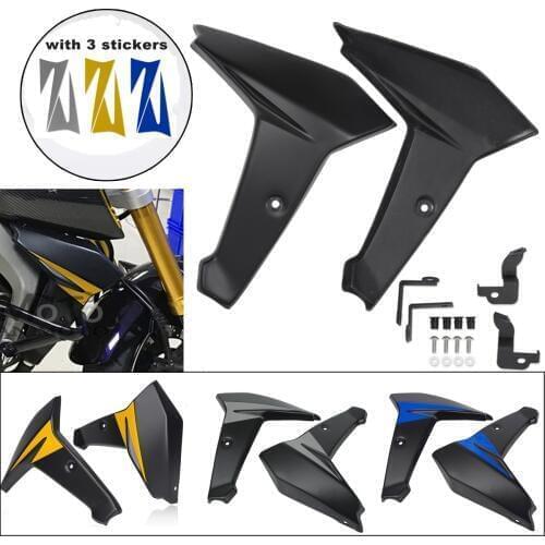 14 15 16 MT09 FZ09 FJ09 Radiator Side Fairing Cover Panel Protector for 2014-2016 Yamaha MT 09 FZ-09 MT-09 FJ-09 FZ 09 2015