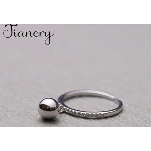 Hot Sale Bohemian New Charming Crystal Beads Rings For Women Fashion Open Finger Rings Female Boho Jewelry 2021