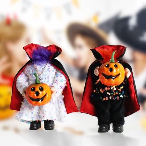 Halloween Headless Pumpkin Doll Ghost Festival Tricky Doll Atmosphere Props Doll Decor Happy Hallween Party Decor For Home 2021
