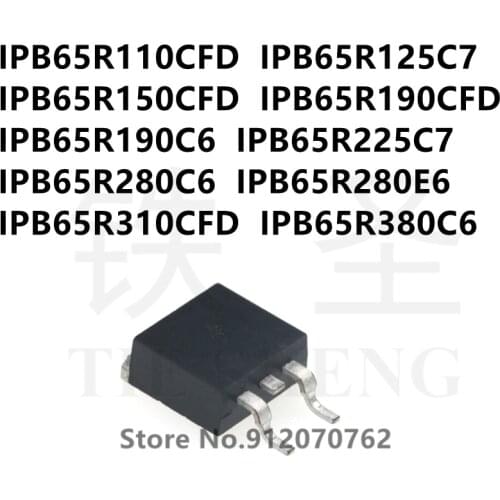 IPB65R110CFD IPB65R125C7 IPB65R150CFD IPB65R190CFD IPB65R190C6 IPB65R225C7 IPB65R280C6 IPB65R280E6 IPB65R310CFD IPB65R380C6