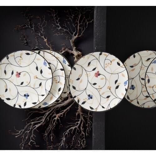 Karaca Florist Cake Set for 6 People