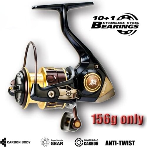 2020 New BFS Mini Bait Wheel Spool Lure Coil For Trout Fish AULA Ultralight 800/156g 2500/175g Spinning Fishing Reel