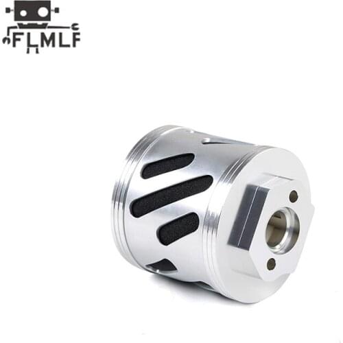 Alloy CNC Air Filter Set Fit for 1/5 HPI ROVAN ROFUN KM GTB TS BAJA 5B 5T 5SC Rc Car Spare Parts