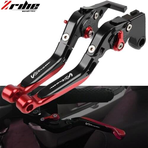 Motorcycle CNC Adjustable Folding Extendable Motorcycle Brake Clutch Levers For SUZUKI DL250 V-STROM DL 250 Vstrom 2017-2018