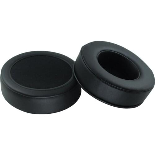 Pair Of 70mm-90mm Ear Pads Stereo Thickening Large Hollow Slow Rebound Headphone Sponge Cover Accessories Earpads Black Yw
