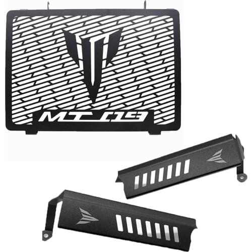 Pair MT09 2013-2016 /for Yamaha FZ09 2013-2016 Radiator Grille Guard Water Cooler Guard Radiator Cover Protector (Matte Black) S