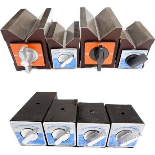 Switch Magnetic Table Base 6T 8T 10T 12T 7k V type Power Magnetic Base Dial Indicator Stand Base Magnet Seat Table Wire Cutting