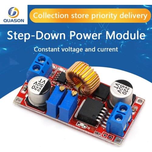 Original 5A DC to DC CC CV Lithium Battery Step down Charging Board Led Power Converter Lithium Charger Step Down Module