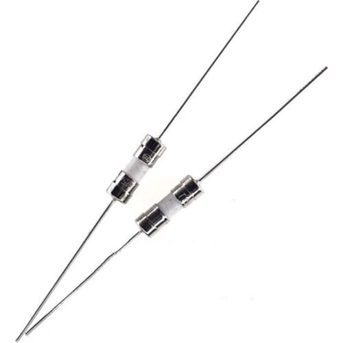 200PC/1LOT 3.6x10 3.6*10mm Slow Ceramics Fuse With Lead Pin 250V T0.5A 1A 1.5A 2A 2.5A 3A 3.15A 4A 5A 6.3A 8A 10A 15A