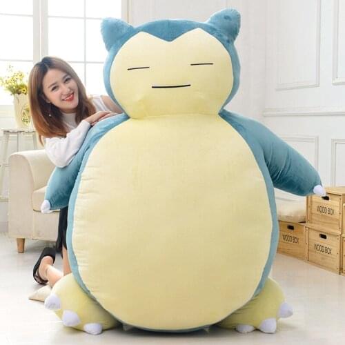 Large Size 150cm 13kg Anime Soft Animal doll Stuffed Plush Toys filled cotton Bed Pillow zipper kids adult gift