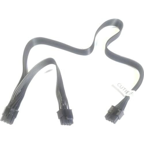 PC Computer Case ATX 8Pin To Mainboard CPU 2-port 8p 4Pin 4pin +4p Power Socket For Seasonic PSU Power Module Haiyun KM3 Series