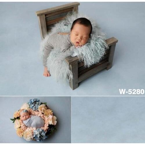 Photography Backdrop Abstract Solid Color Texture Blue Photo Background for Newborns Baby Studio Portraits Photographic Props