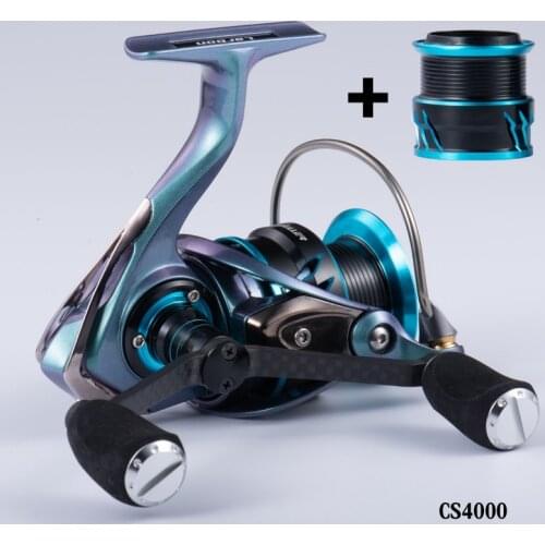 Lurekiller2021 new carbon 2000-4000 Lure spinning wheel squid wheel beak rock fishing wheel 10 axis double cup sea fishing wheel