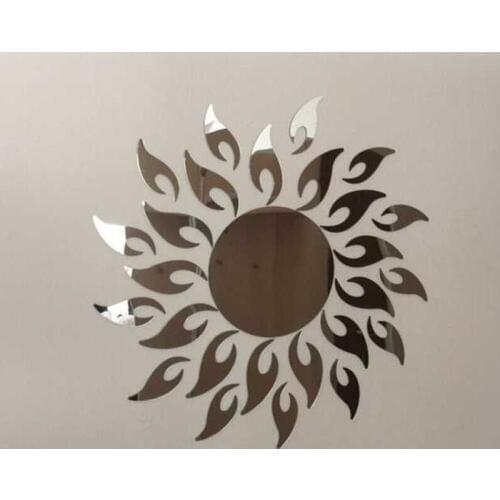 Real wall stickers acrylic 3d sticker decals round point circle diy mirror home decoration sofa background bedroom decor