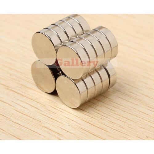 60 Pcs D10x3mm N35 Neodymium Magnets Rare Earth Strong