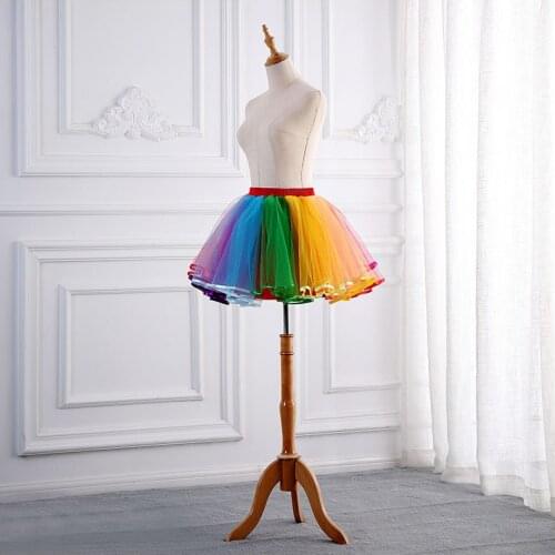 New Arrival Colorful Wedding Accessories Kids Girls CoPetticoat Vestido Ball Gown Crinoline Skirt Petticoats In Stock