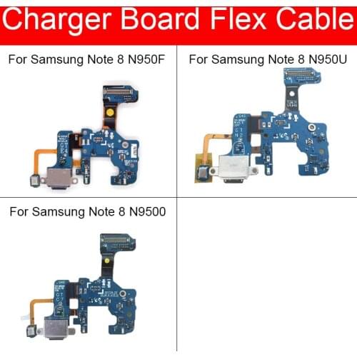Usb Charging Charger Board For Samsung Note 8 N950F N950N N950U N9500 N9508 USB Jack Port Connector Board Flex Cable Replacement