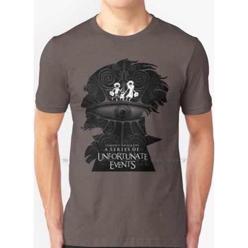 A Series Of Unfortunate Events T Shirt 100% Pure Cotton Count Olaf Lemony Snicket Sunny Violet Klaus Series Unfortunate Events