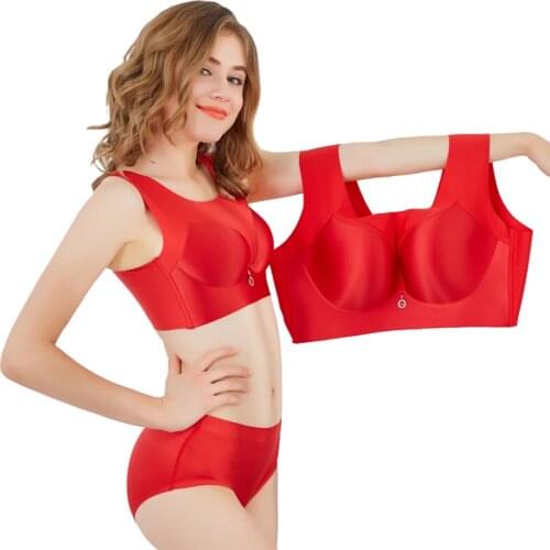 FRENCH STYLE HOT SEXY BRAS DEEP V CUP BREATHABLE LACE BRA AND BRIEFS SETS