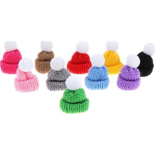 1pc 1/12 Scale Dollhouse Miniature Scene Beanie Hat Skate Cap Doll House Decoration for Kids Toys Birthday Gift Dolls Accessory